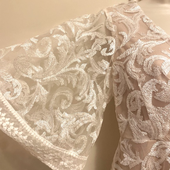 Lulu’s White Bridal Dress - Picture 10 of 16